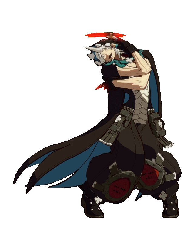 Raven (Guilty Gear Xrd) GIF Animations.