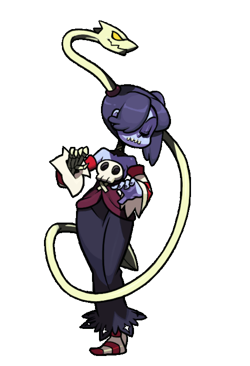 Squigly (Skullgirls) GIF Animations.